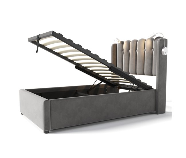 Canapés abatibles Gris