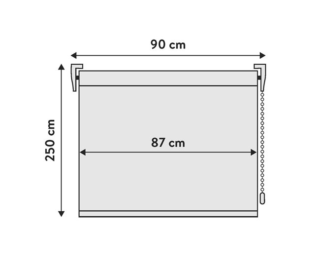 Estor Enrollable Screen - Apertura 10% 