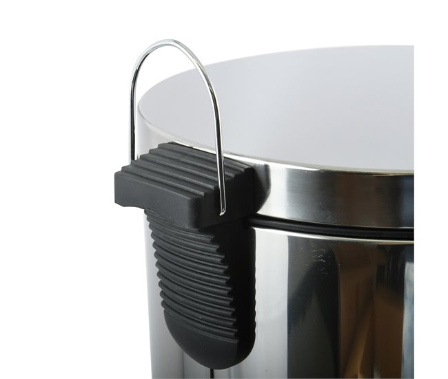 Cubo De Basura Plateado