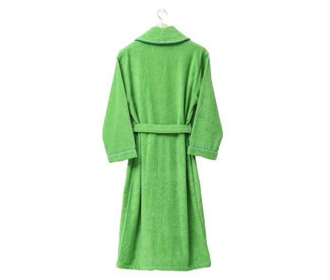 Albornoz benetton 360 gsm 100% algodón Verde
