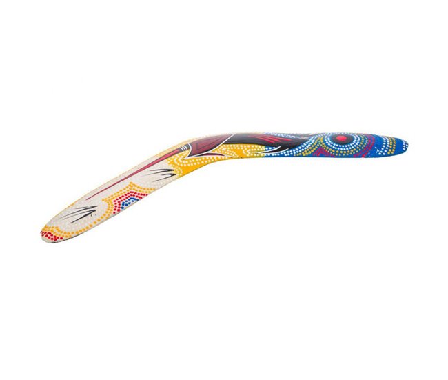Boomerang de madera Multicolor