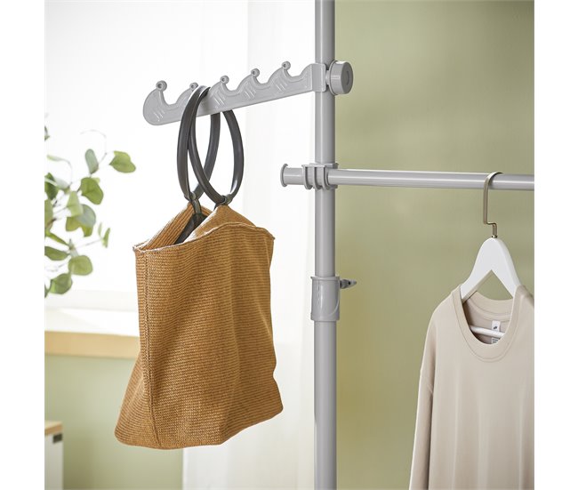 Perchero de Ropa Telescópico Altura Ajustable FRG109-HG SoBuy 