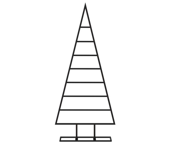 Árbol Navidad - Árbol navideño Negro