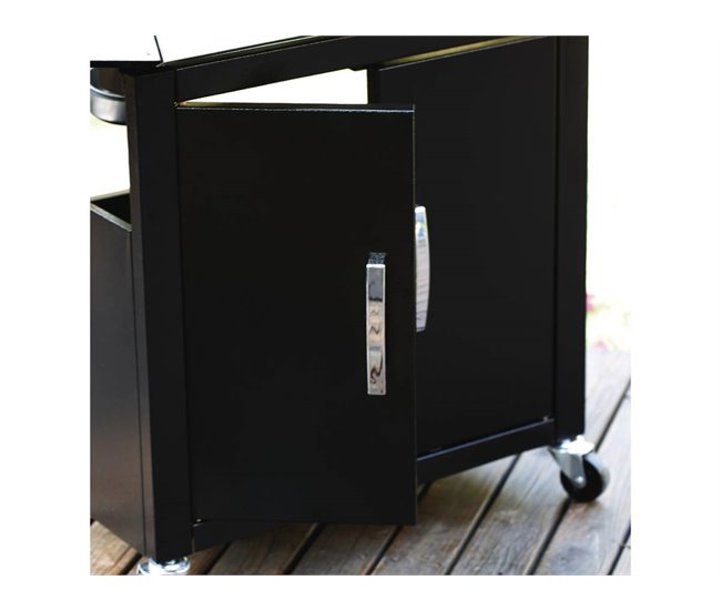 Barbacoa a gas Negro