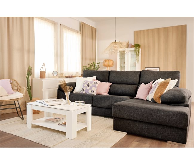 Chaise longue NOEMI Antracita
