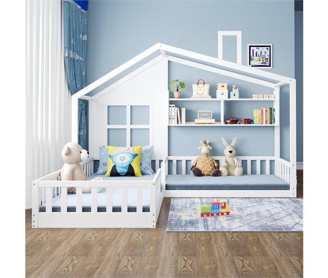 Camas infantiles 206x242 Blanco