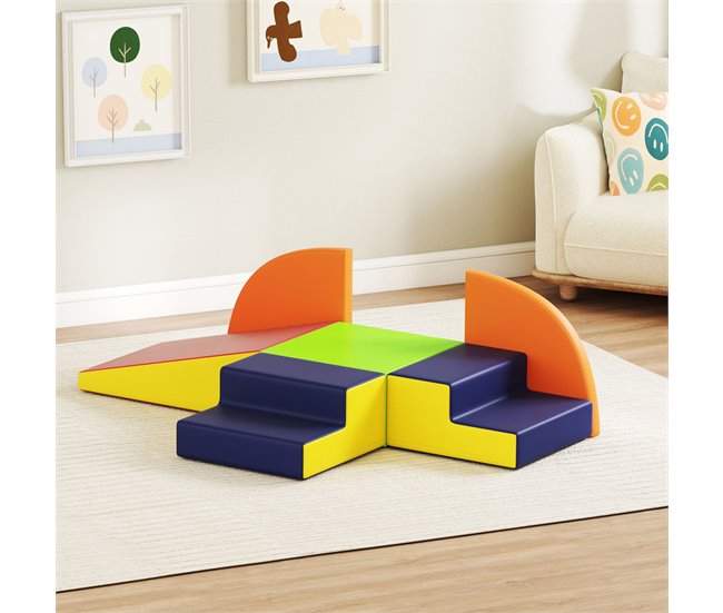 Bloques de Espuma Cuero Sintético AIYAPLAY Multicolor