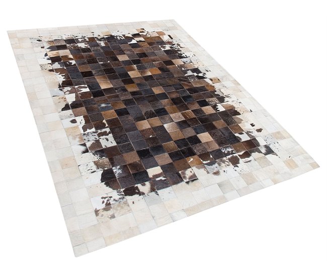 Beliani Alfombra de pelo corto OKCULU 160x230 Beige