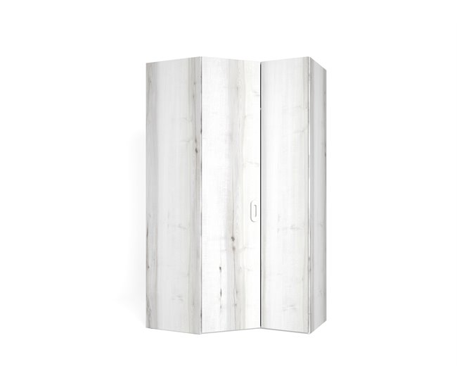 Armario MOOD puerta batiente derecha 127x215cm blanco Blanco