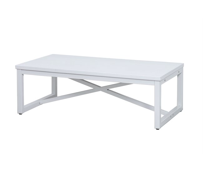 Mesa Metal Adda Home Blanco