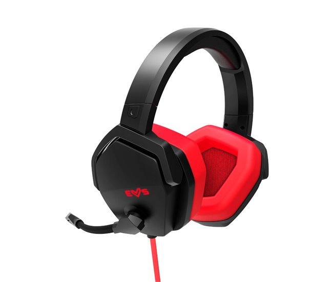 Auriculares con Micrófono Gaming ESG 4 Sur 7.1 Rojo