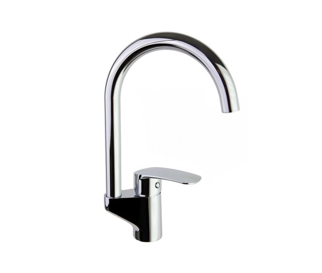 Grifo de Fregadero de Cocina Monomando con Sistema S3 Cromo