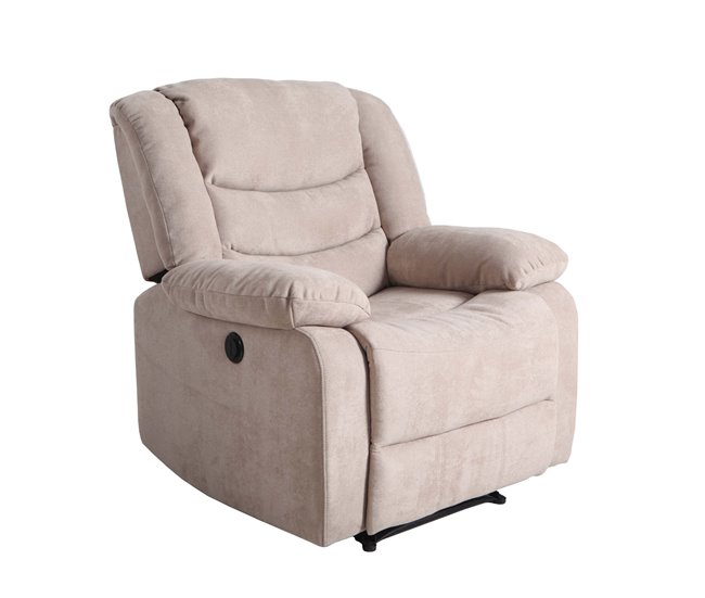 Sillón relax de tela CHEF2 Vison