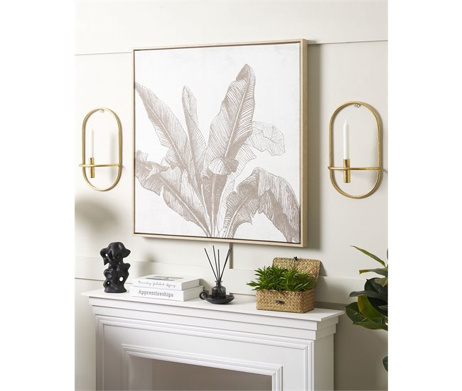 Beliani Candelero CAVIANA Dorado