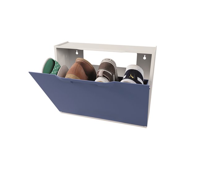 Zapatero SPLASH II 1 puerta 51x40,1x17,3cm Azul Marino
