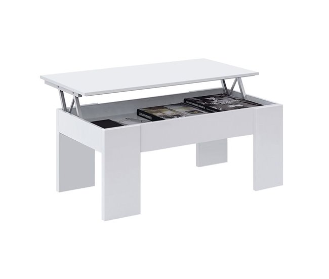 Mesa de centro elevable MARTIN Blanco