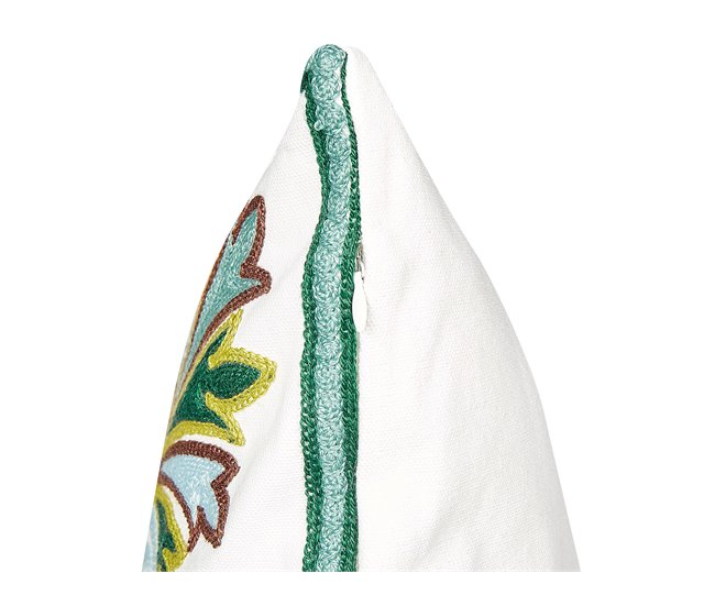 Beliani Cojín decorativo ELANITE Verde