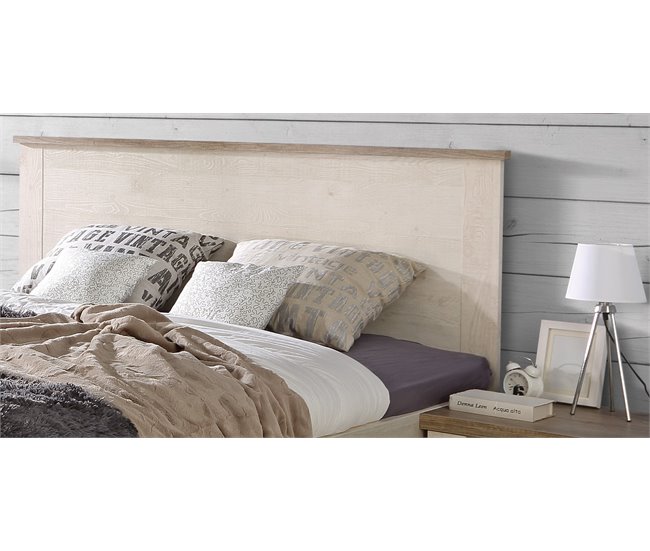 Cama de matrimonio 150x190 cm VERONA Roble