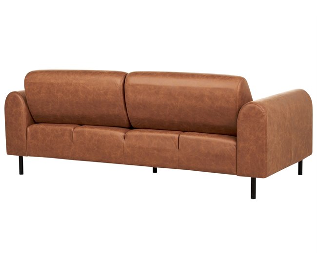 Beliani Conjunto de sofás ASKIM Dorado