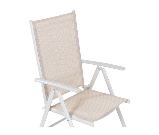 Beliani Conjunto de comedor CATANIA Beige