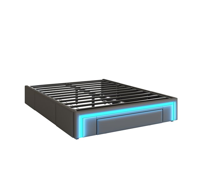 Camas de matrimonio 160x200 Gris