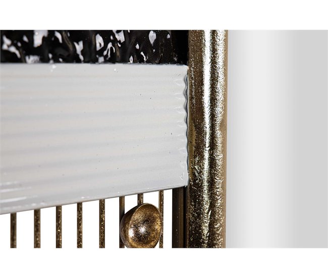 Adorno Metal Adda Home Negro