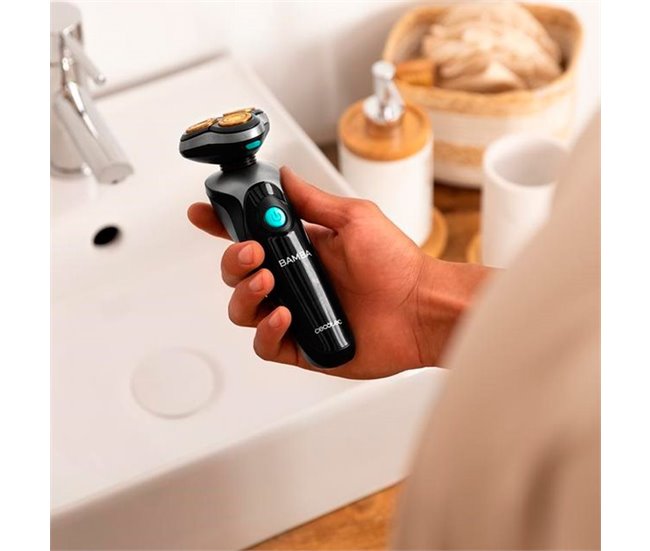 Afeitadora Cecotec Bamba PrecisionCare TwistGroom 10en1 Negro