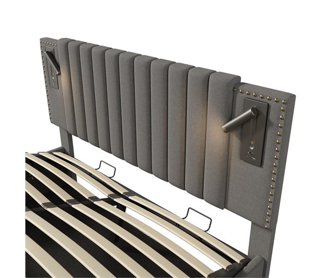 Canapés abatibles Gris