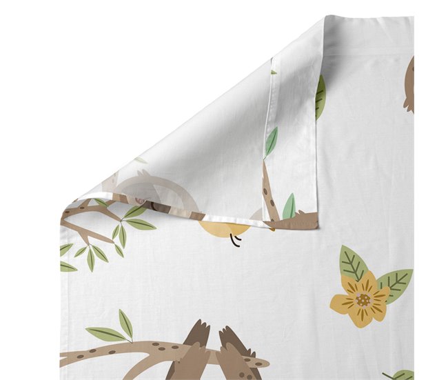 Happy sloth Juego de sábana 