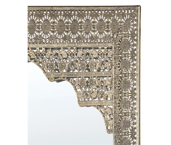 Beliani Espejo PALI 60x2 Dorado