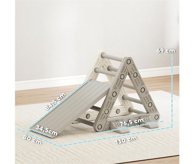 Escalada para Niños HDPE, PP AIYAPLAY Gris