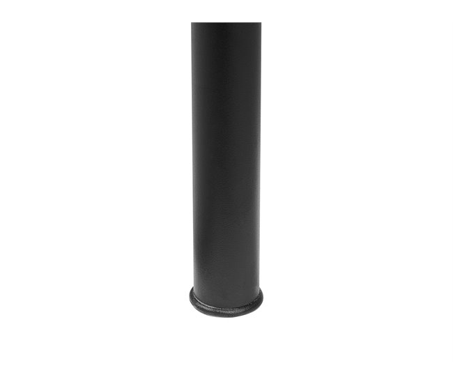 Beliani Cama con somier Madera de caucho BOUSSICOURT Marron