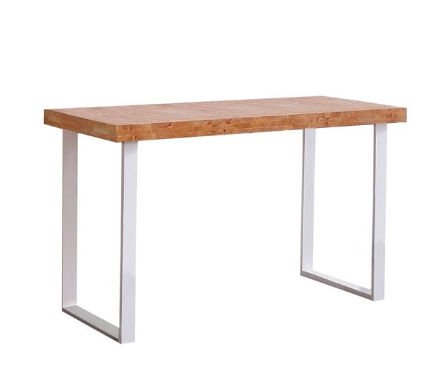 Mesa de estudio Natural 120x60 Blanco