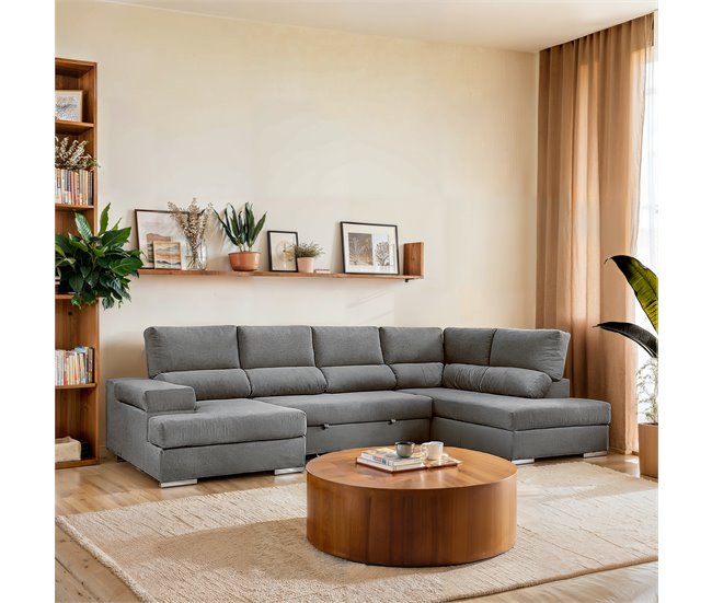 Rinconera con cama BARI Antracita