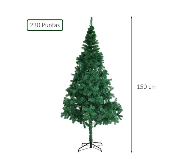 Acomoda Textil – Árbol de Navidad con Soporte Verde