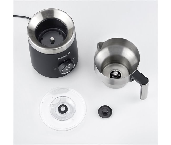 Espumador de leche de Inducción Spuma Severin SM 3585 -  500 ml Negro
