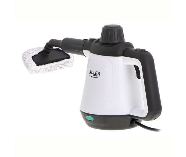Limpiador de vapor Adler AD7038 Blanco/ Negro