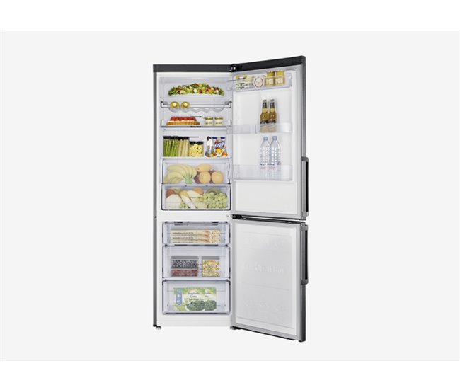Frigorífico combi 1,85M 339L no frost inox SAMSUNG RB33J3315SA/EF Inox