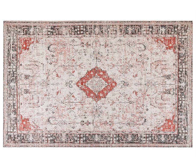 Beliani Alfombra de pelo corto ATTERA 200x300 Rojo