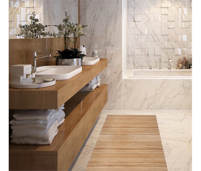 BAMBOO COOL - Alfombra Bambú Natur 50x200 Natural
