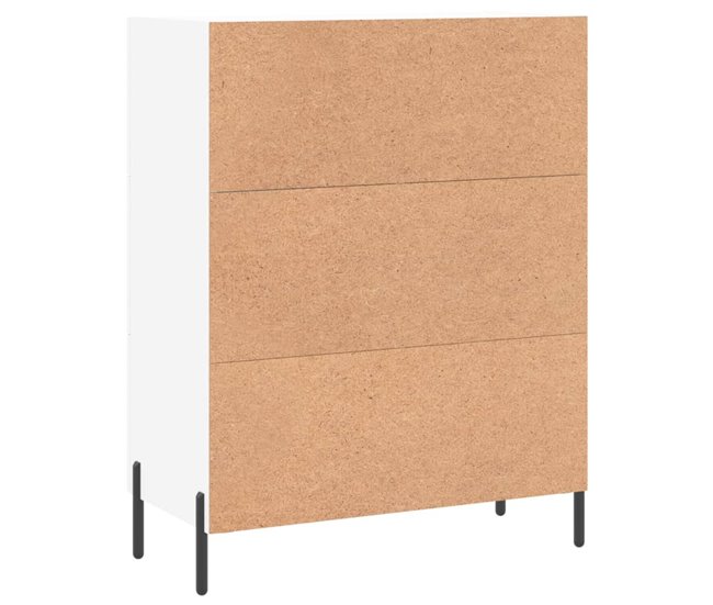 Aparador de madera de ingeniería 69 Blanco