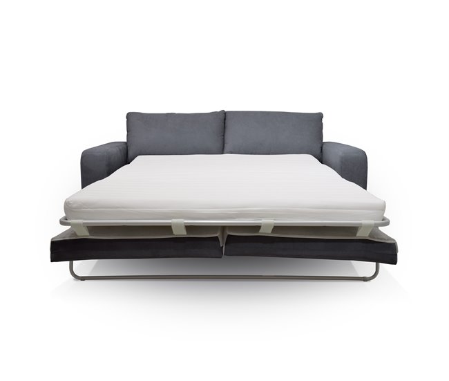 Sofá cama SWEET con apertura italiana Gris Oscuro