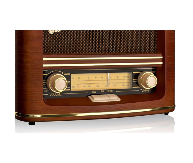 Radio retro Roadstar HRA-1500N Madera