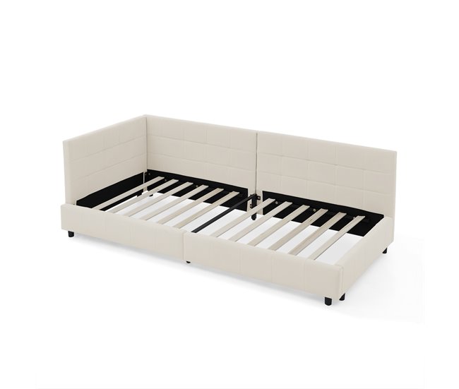 Camas individuales 216x103 Beige