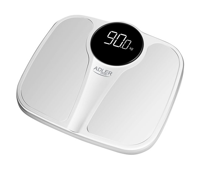 Báscula de baño Adler AD8172W Blanco