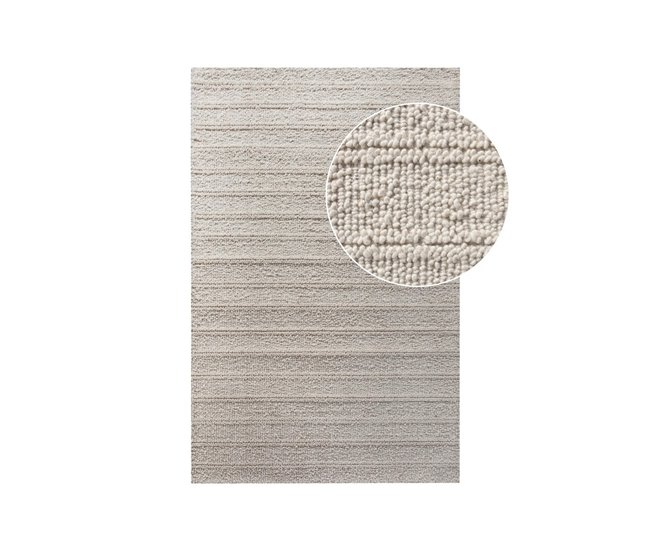 Alfombra Rectangular Dehli Beige