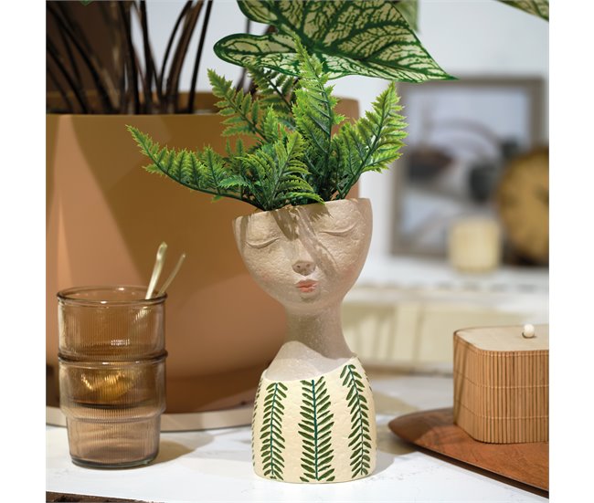 Macetero HESPERIA marca DECORIS Verde