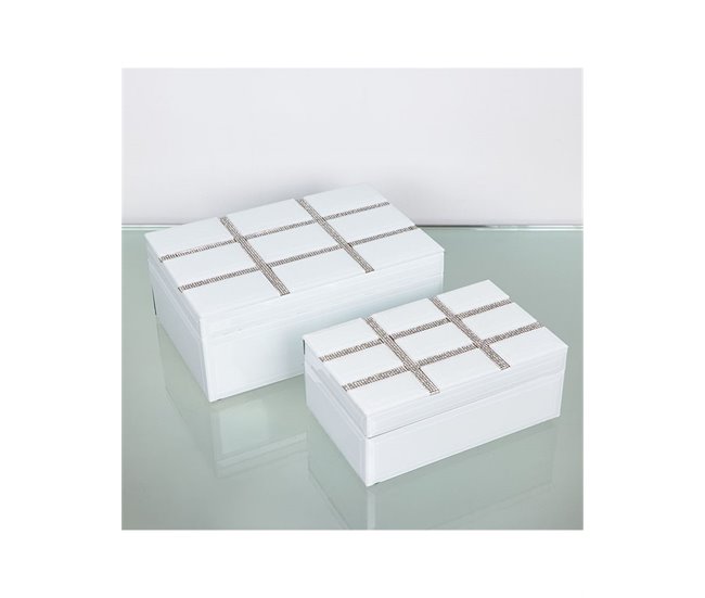 Cajas Presume De Casa Lucca Blanco