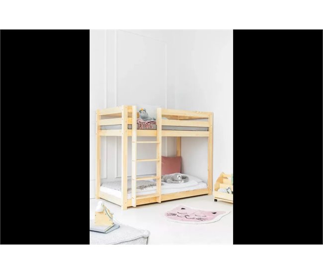 Cama superpuesta Litera infantil CLPBN Mila 70x160 Natural