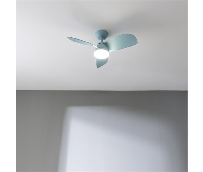 Cecotec Ventilador de techo con luz EnergySilence Aero 3050 Sky C Verde